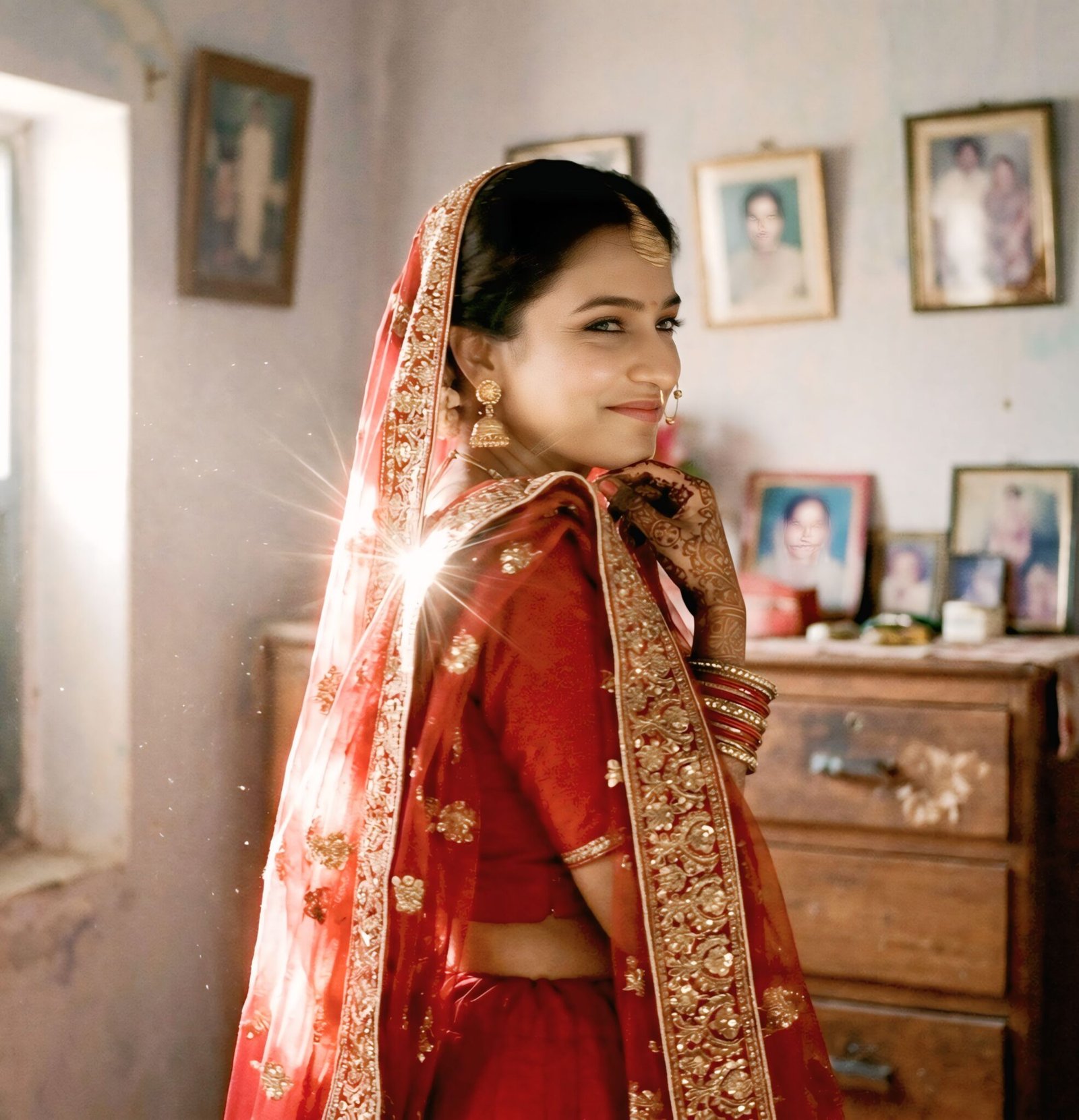 Bridal Aesthetic Cinematic Shot Taken by Kailash Studio